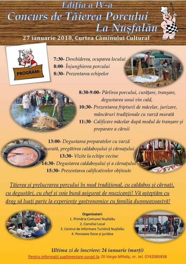 ”Cutting Pigs in a traditional way” Contest- IVth edition